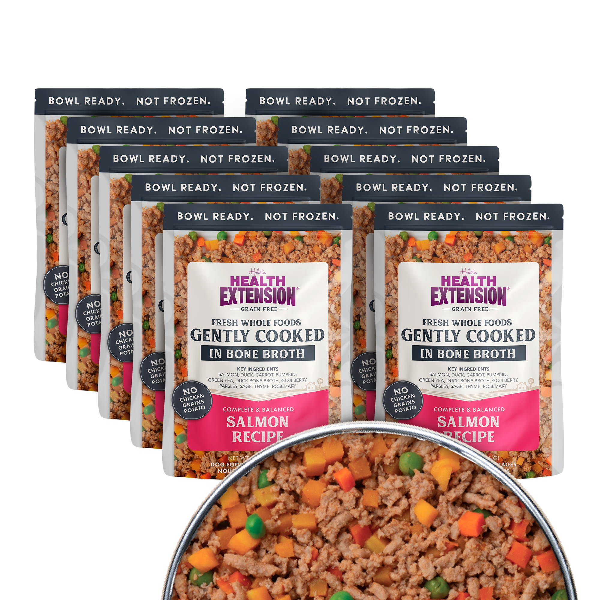 *Gently Cooked Salmon 9oz 10 Pack