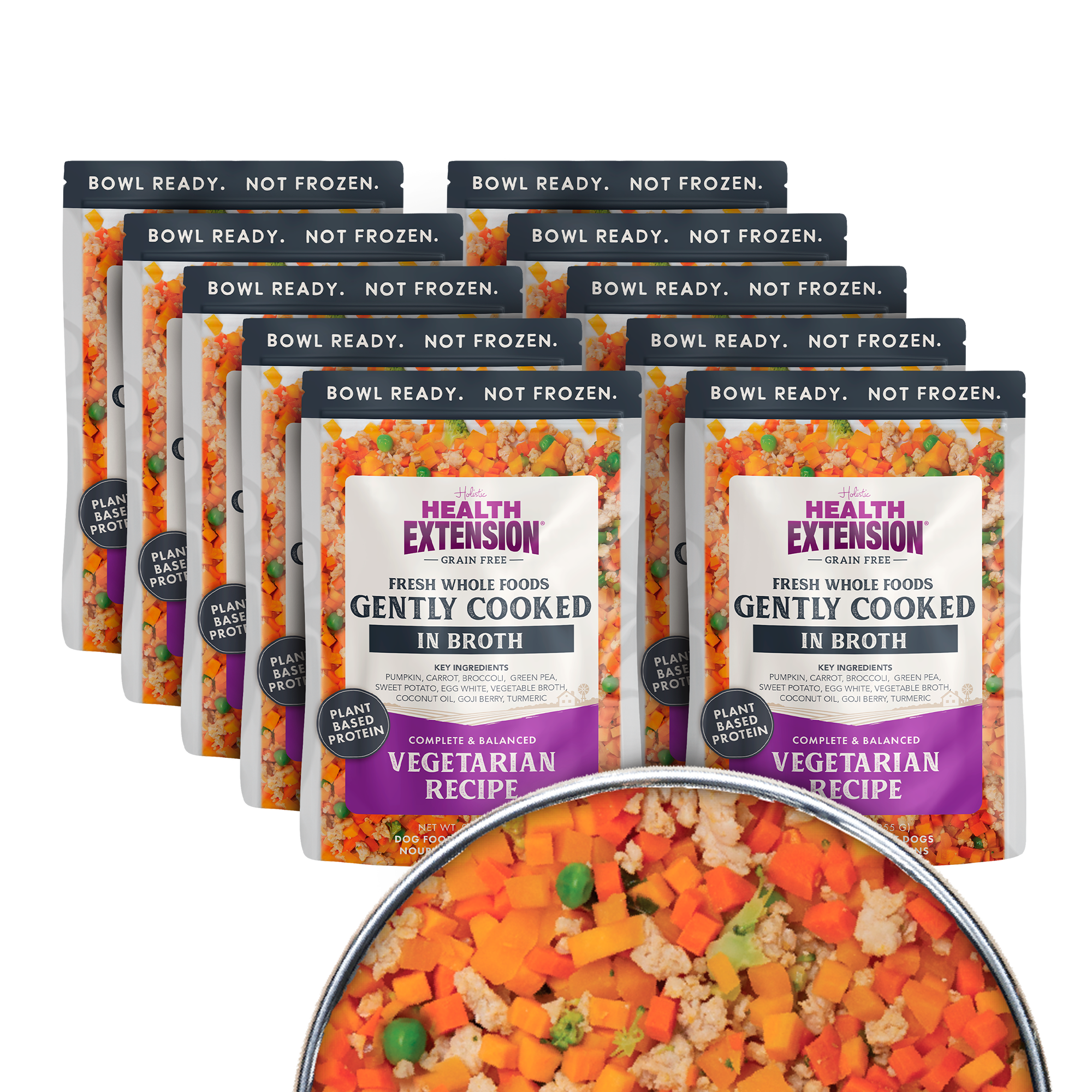 *Gently Cooked Vegetarian 9oz 10 Pack