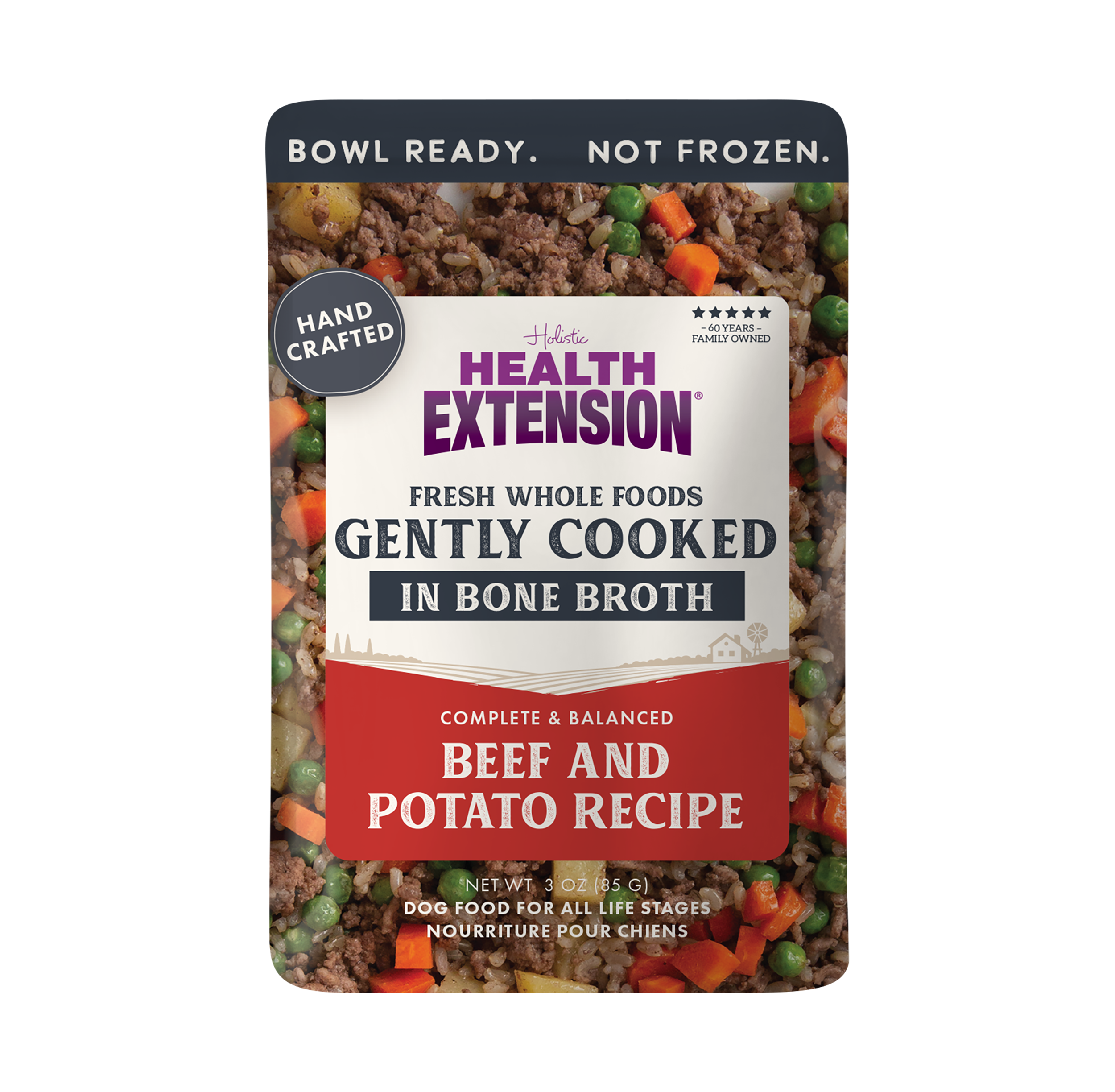 *Gently Cooked Beef And Potato Recipe 3oz 20 Pack