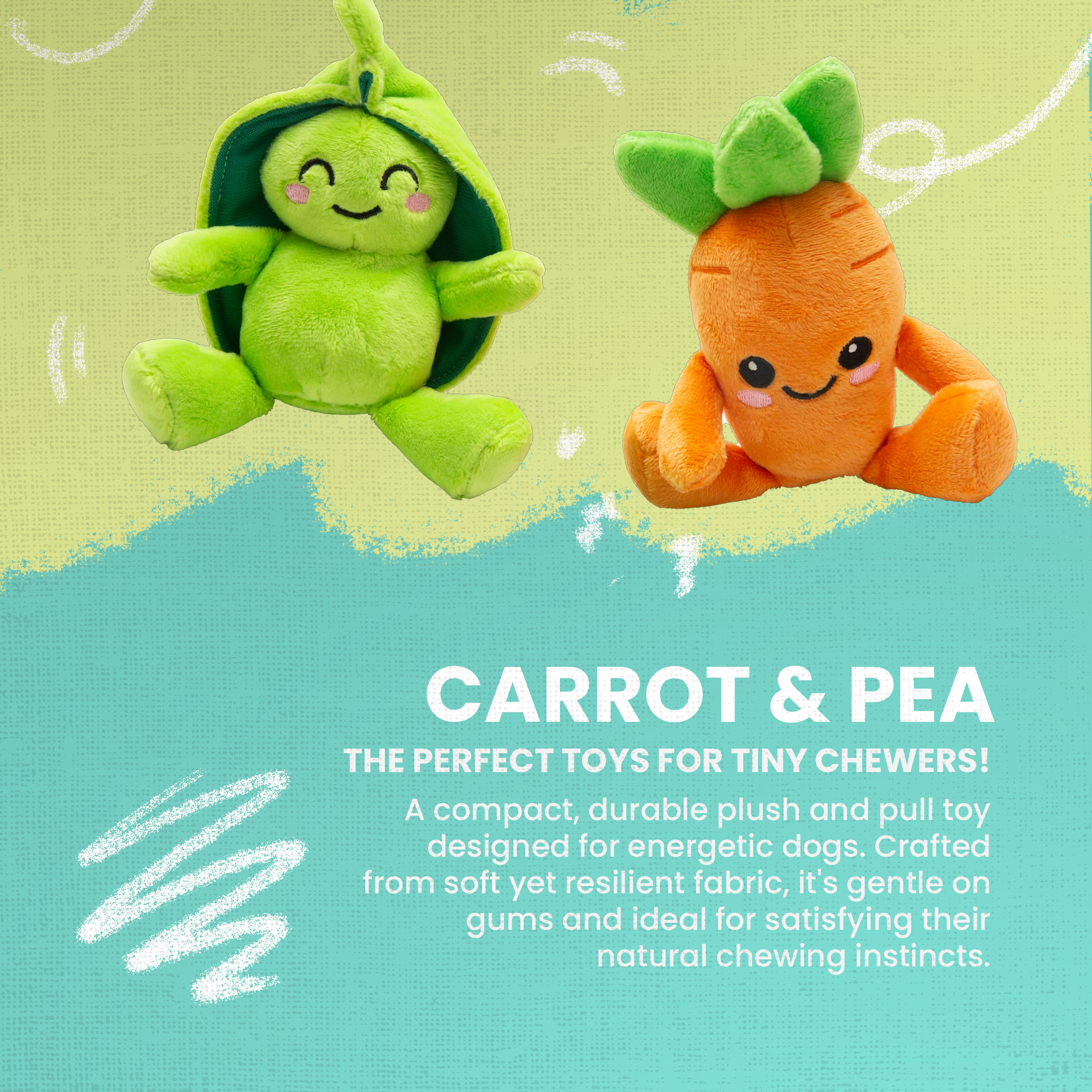 Peas and Carrots 2pk
