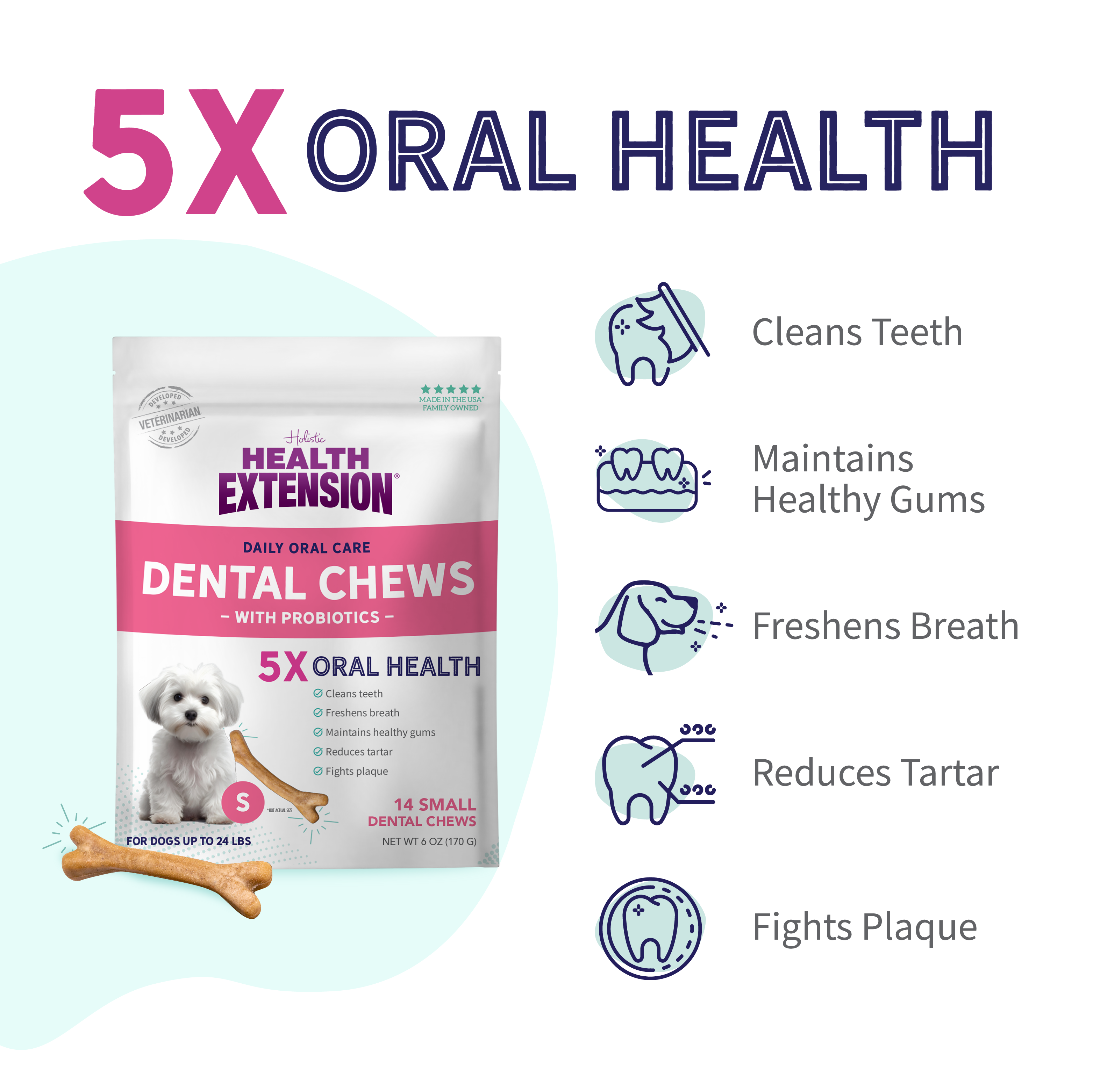 Probiotic Dental Bones