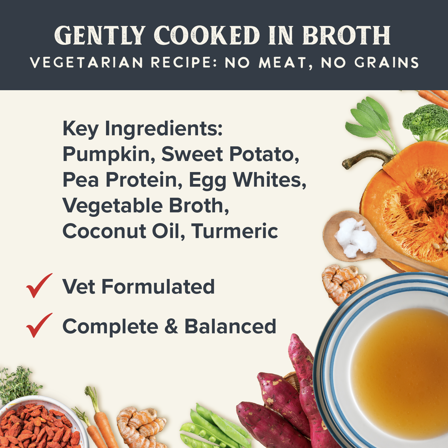 *Gently Cooked Vegetarian 9oz 10 Pack