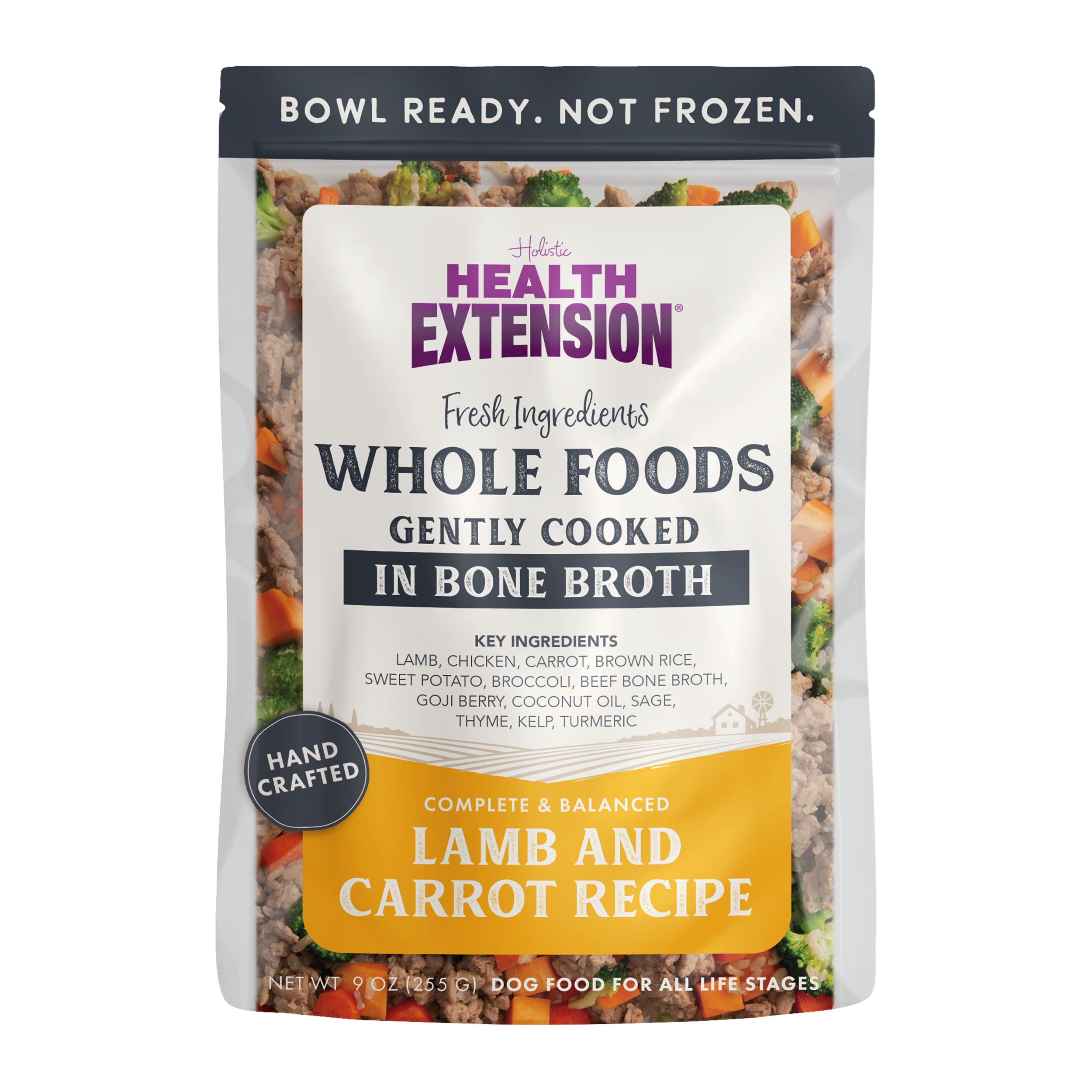 *Gently Cooked Lamb And Carrot Recipe 9oz 10 Pack