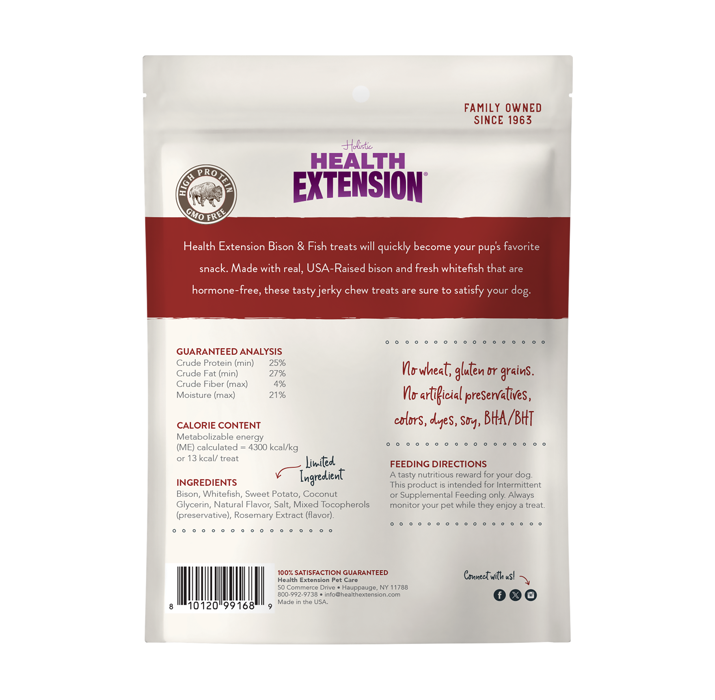 Bison & Fish Jerky