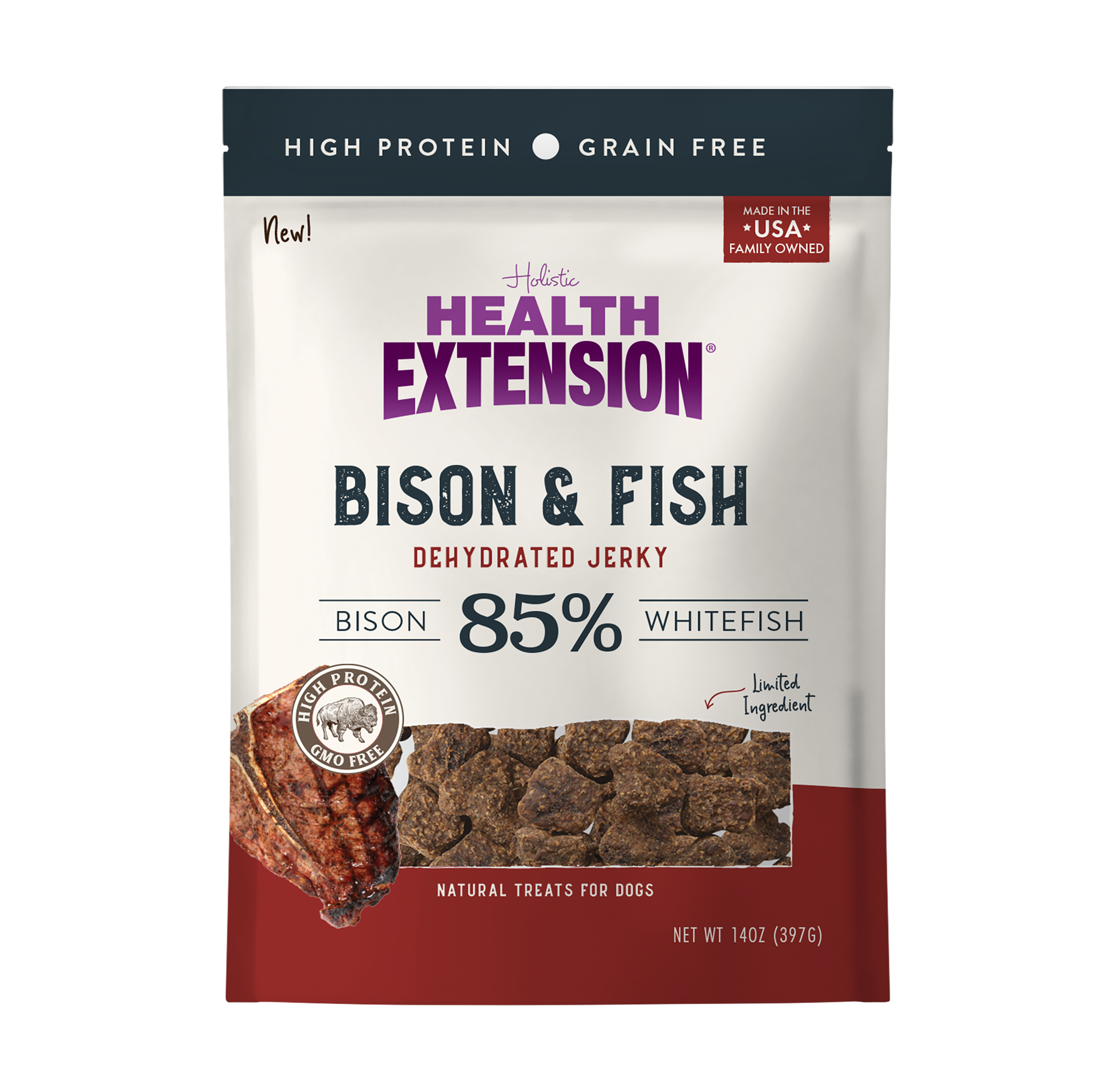 Bison & Fish Jerky