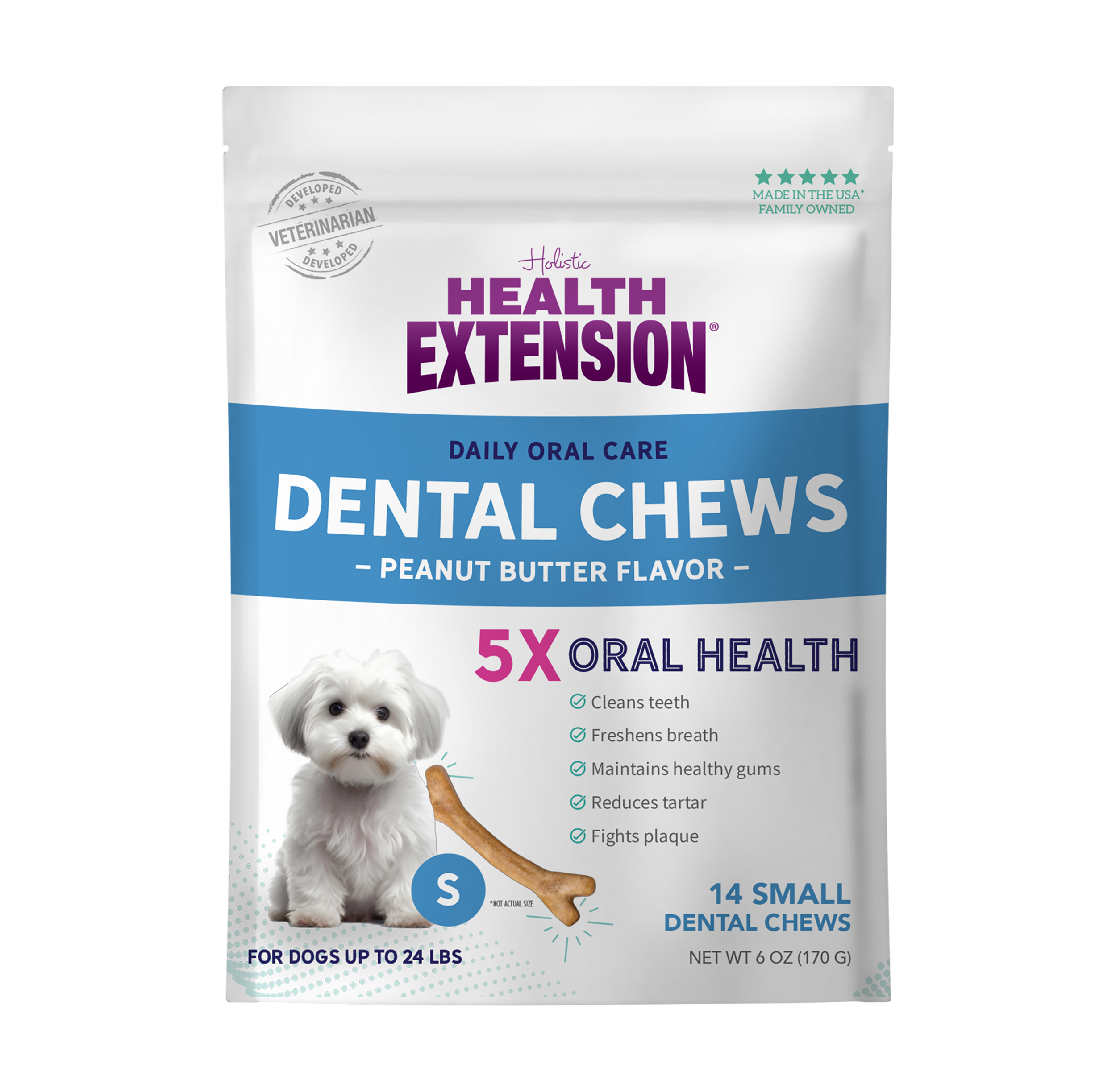 Peanut Butter Dental Bones
