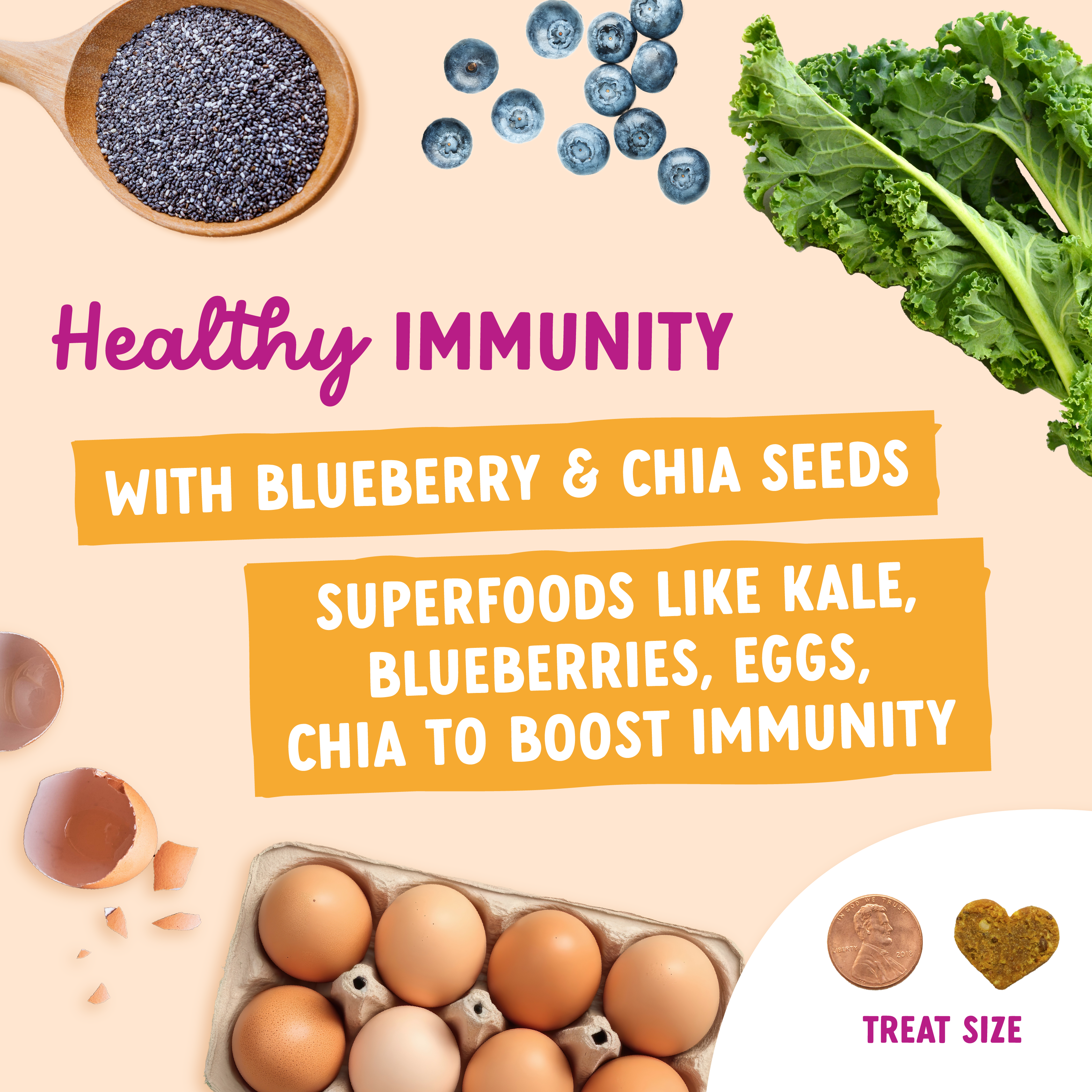 Impawfect Blueberry & Chia Seeds for Immunity Support