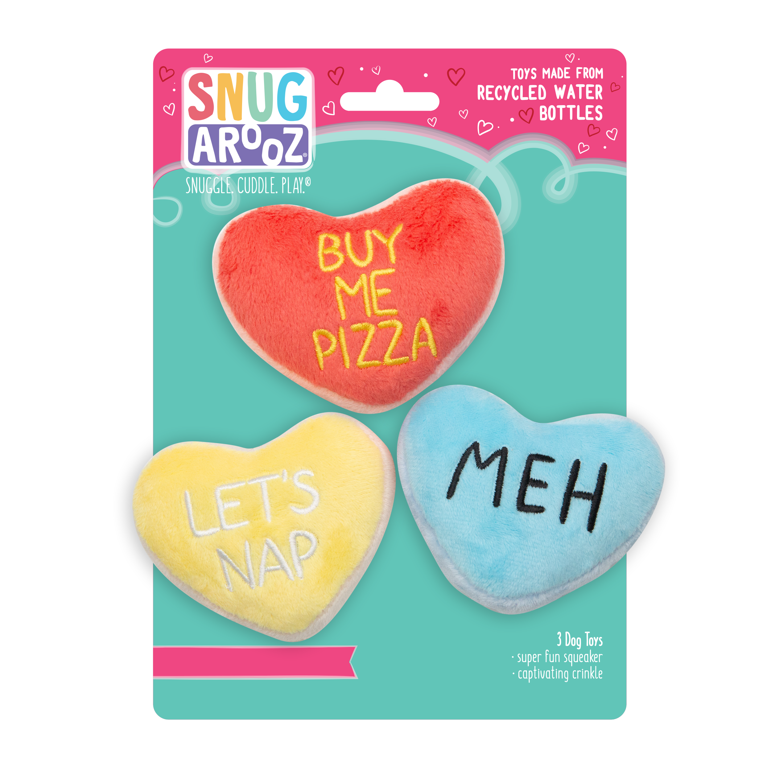 Candy Hearts 3 Pack