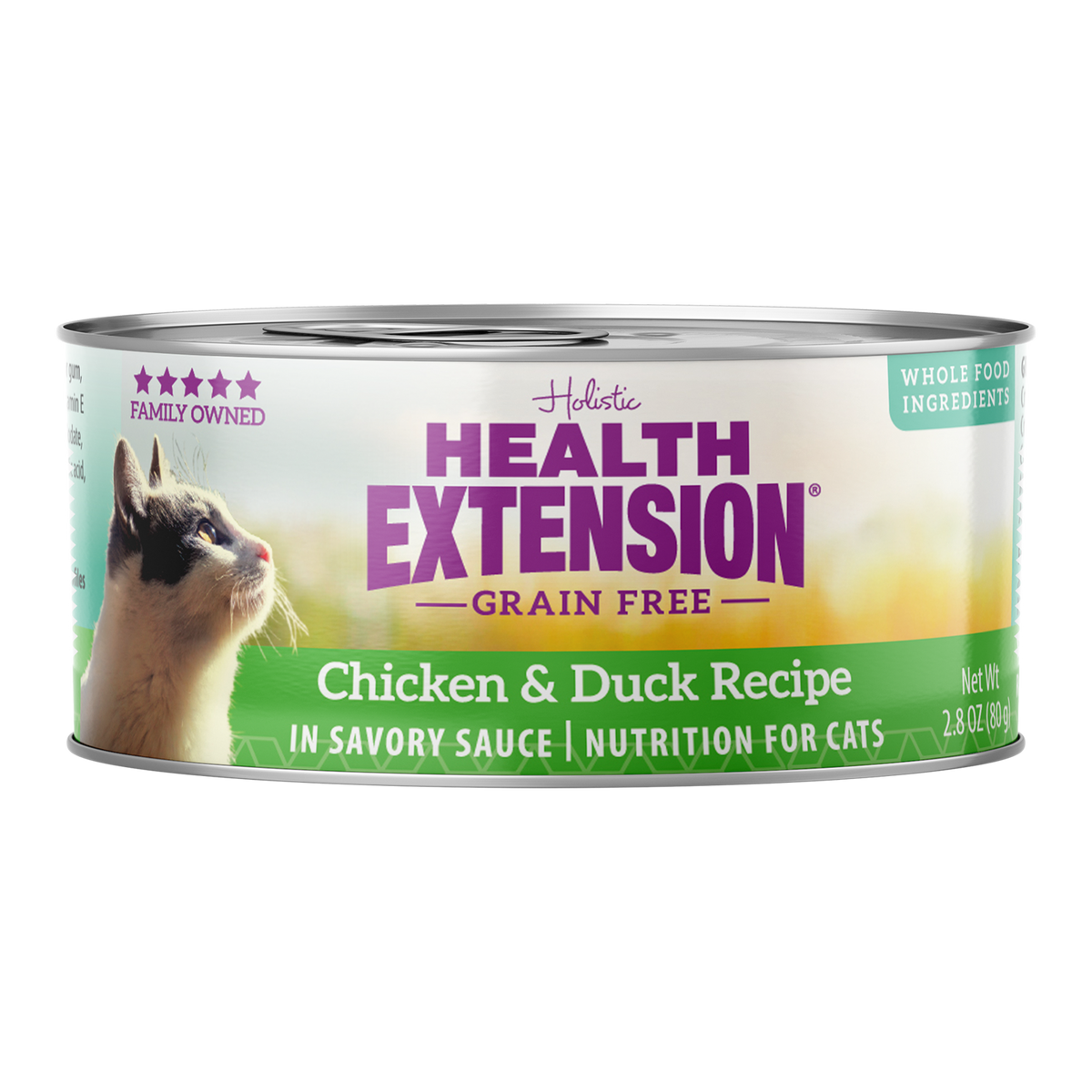 View of Health Extension Grain Free Chicken & Duck Recipe Canned Cat Food