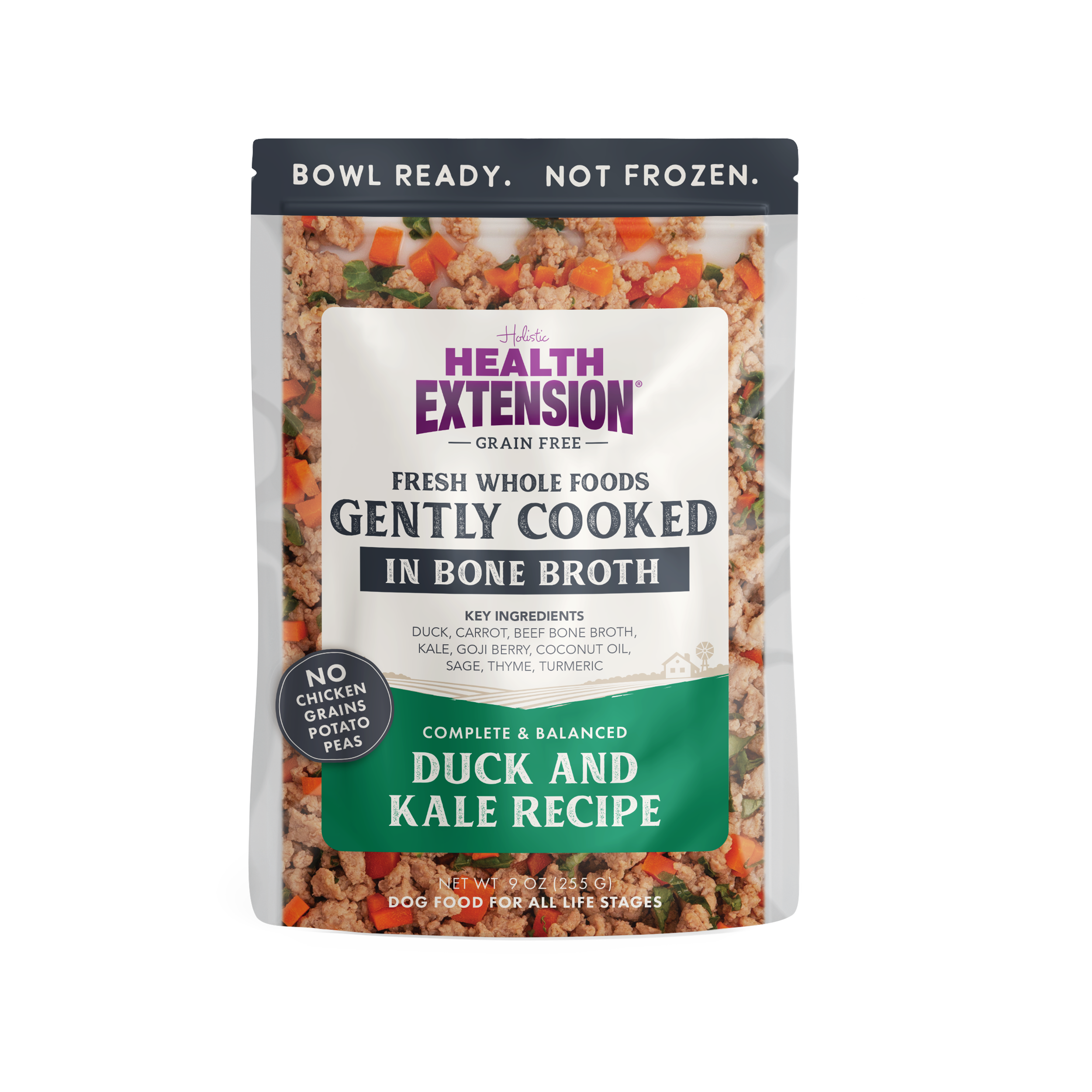 *Gently Cooked Duck & Kale Recipe 9oz 10 Pack