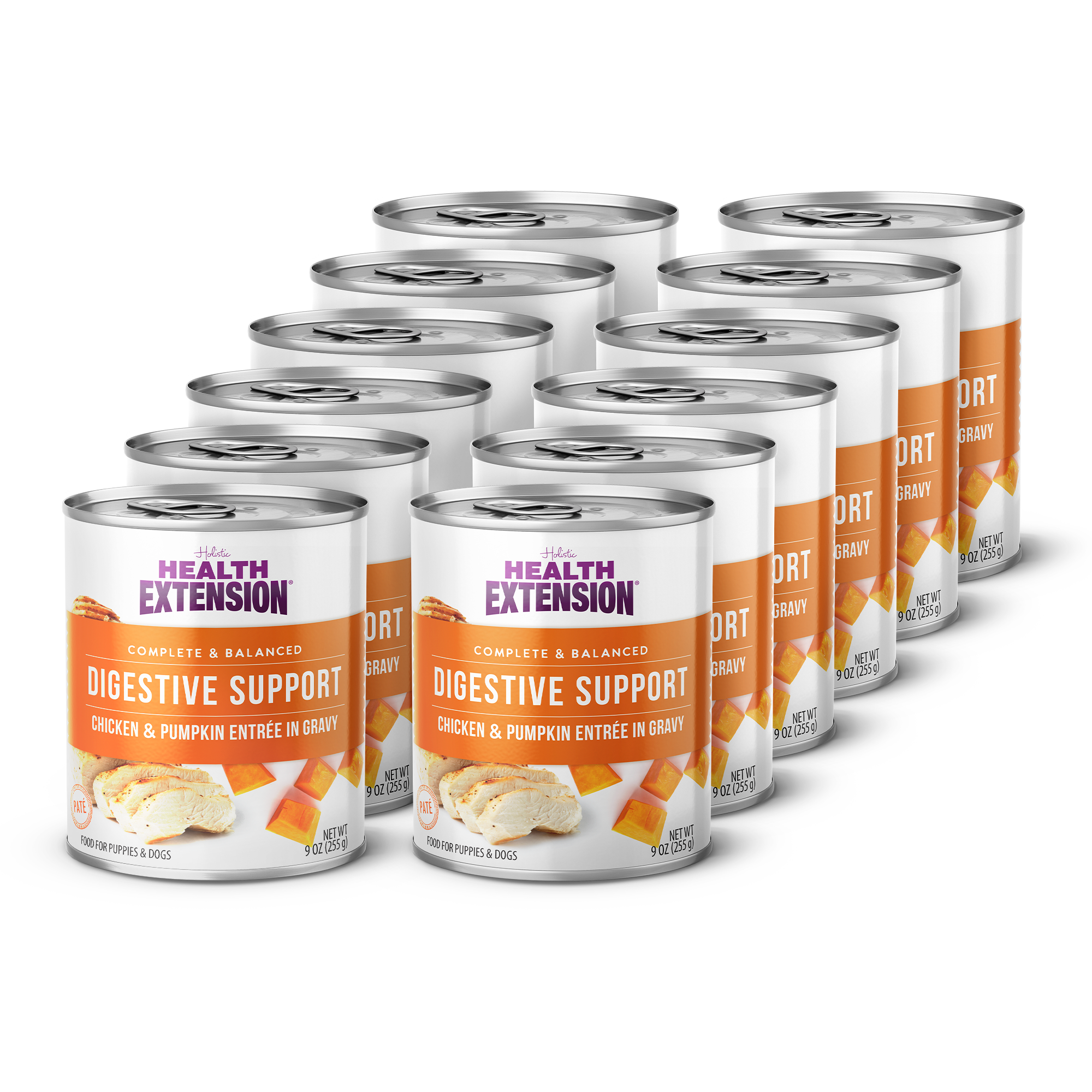 Digestive Support, Chicken & Pumpkin Entrée in Gravy 9oz