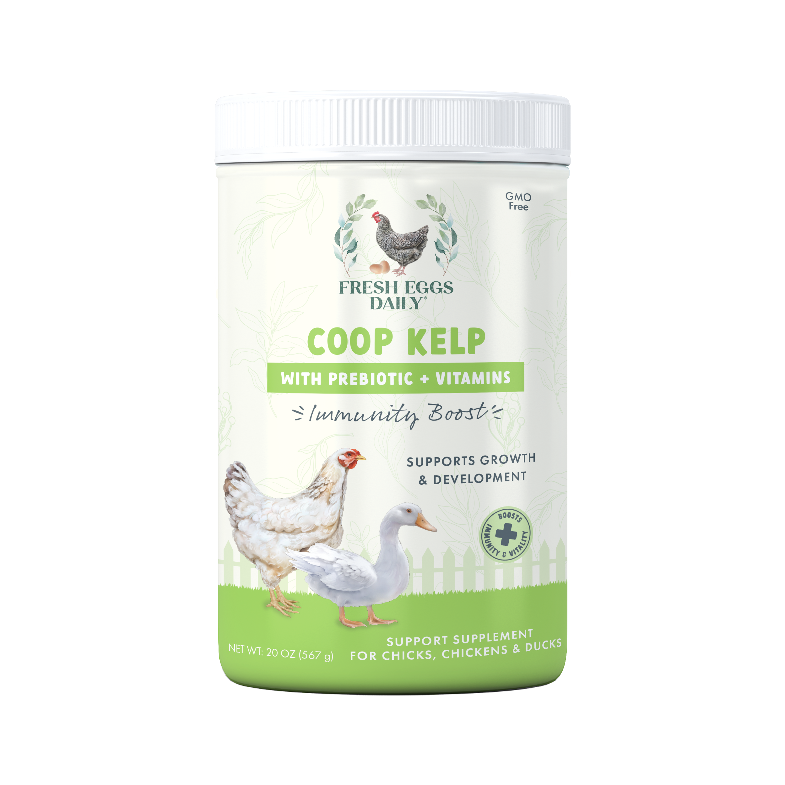 Fresh Eggs Daily Coop Kelp Organic Chicken & Duck Supplement