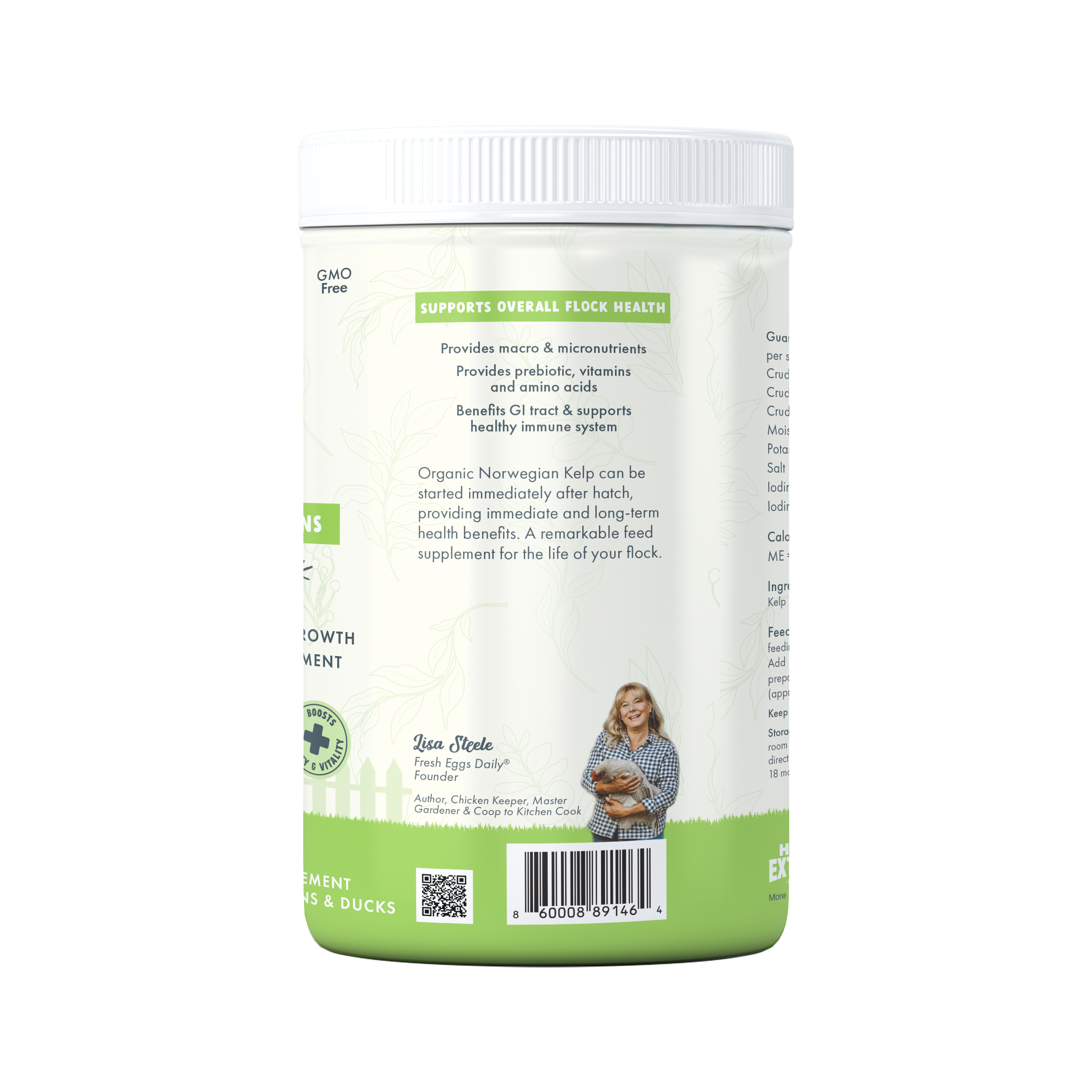 Fresh Eggs Daily Coop Kelp Organic Chicken & Duck Supplement