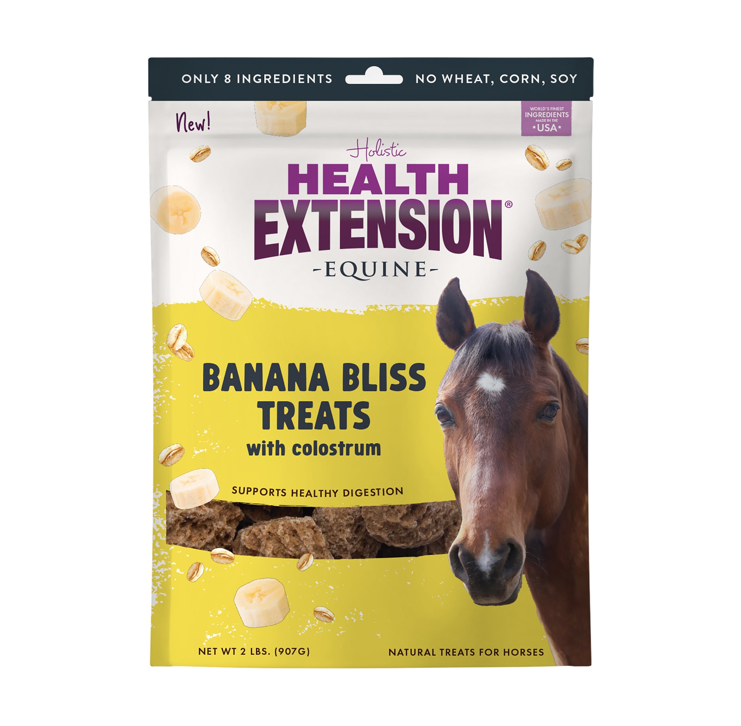 Equine Banana Bliss Treats with Colostrum