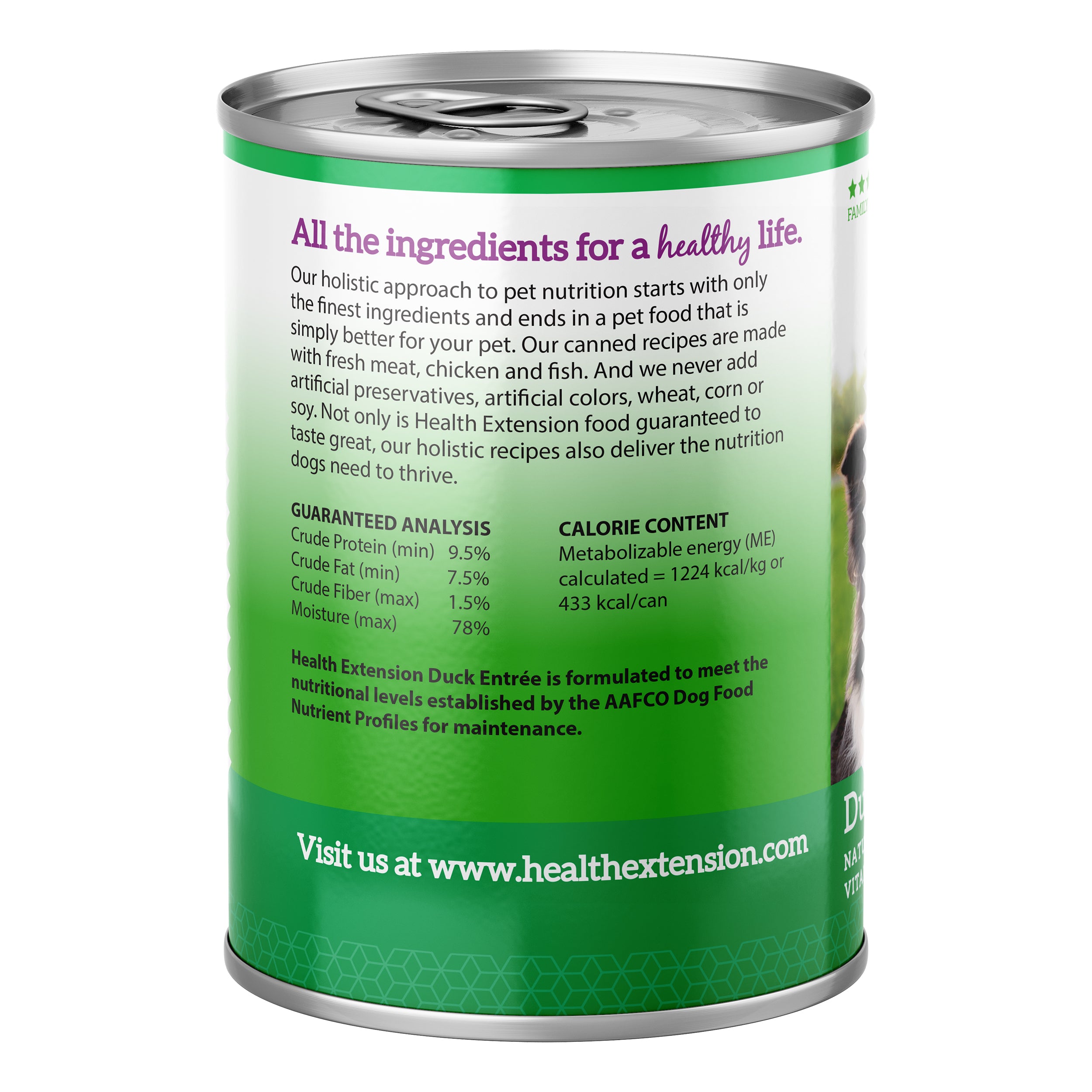 Grain Free Duck Entree