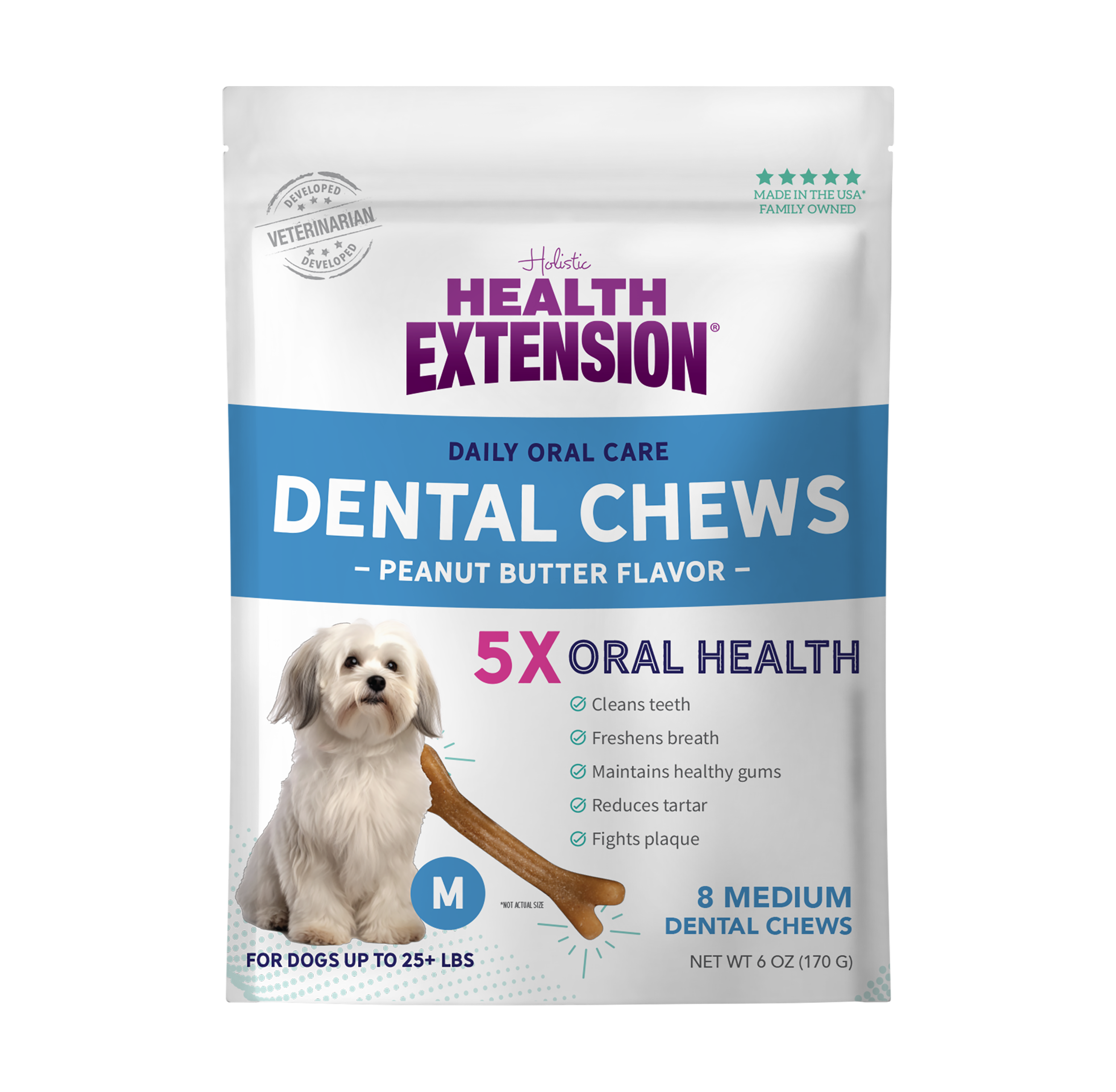 Peanut Butter Dental Bones