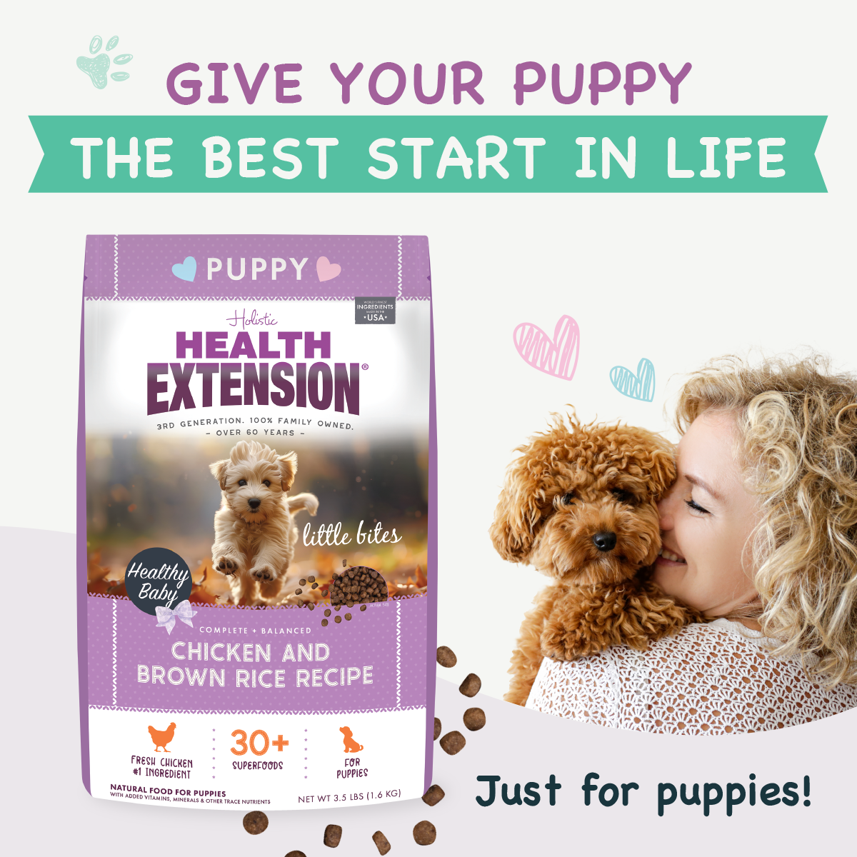 Puppy Little Bites 9oz Bag
