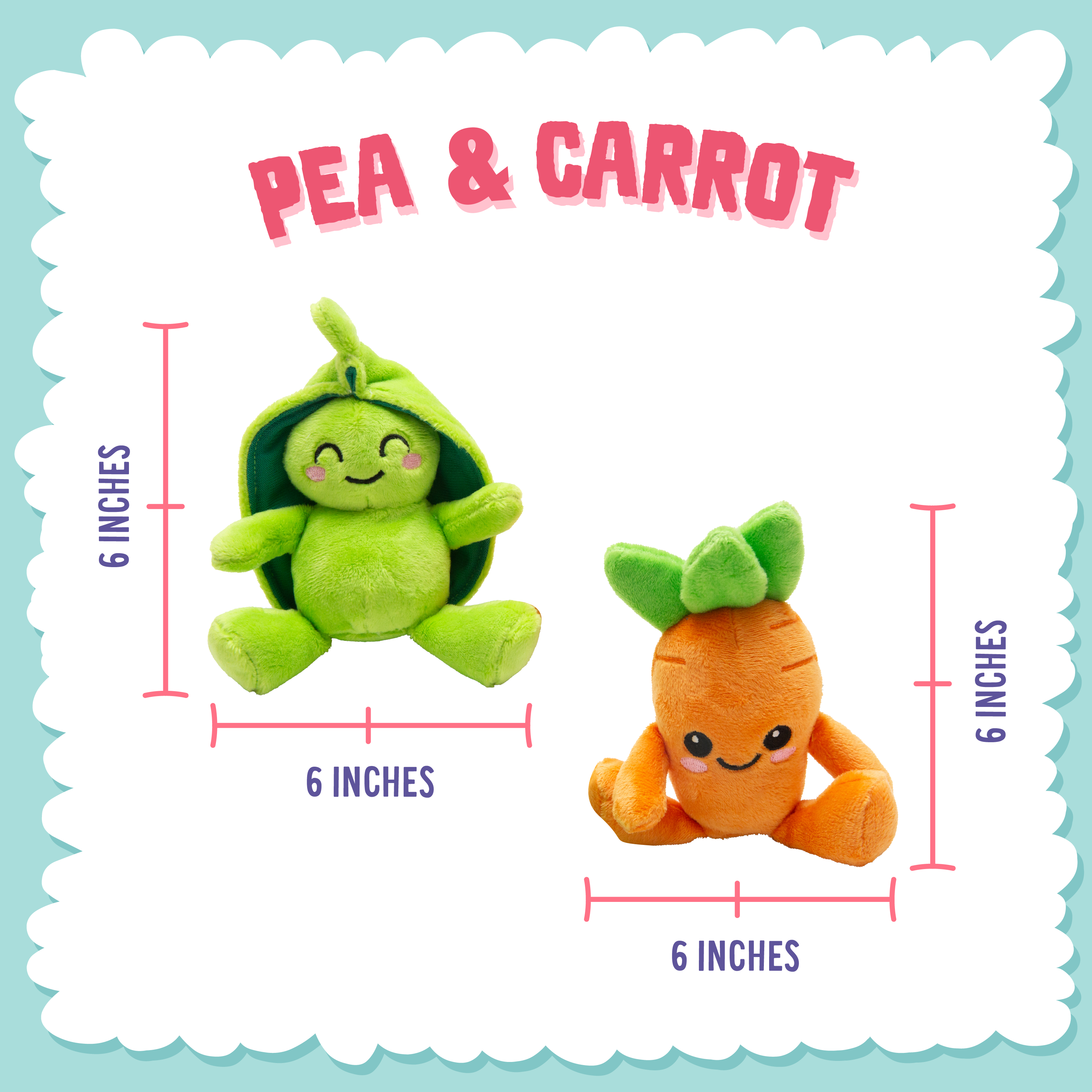 Peas and Carrots 2pk