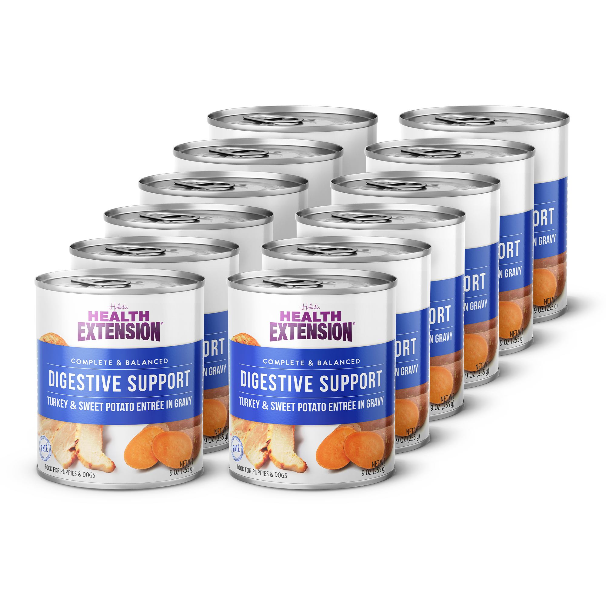 Digestive Support, Turkey & Sweet Potato Entrée in Gravy 9oz