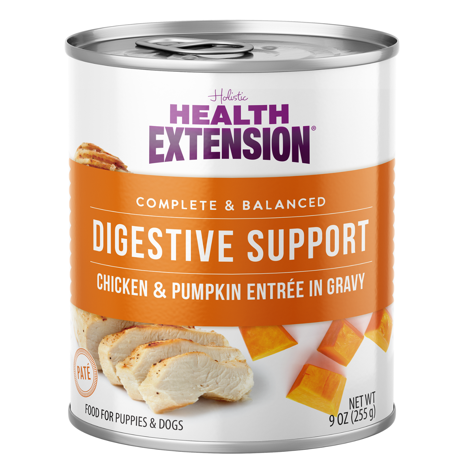 Digestive Support, Chicken & Pumpkin Entrée in Gravy 9oz